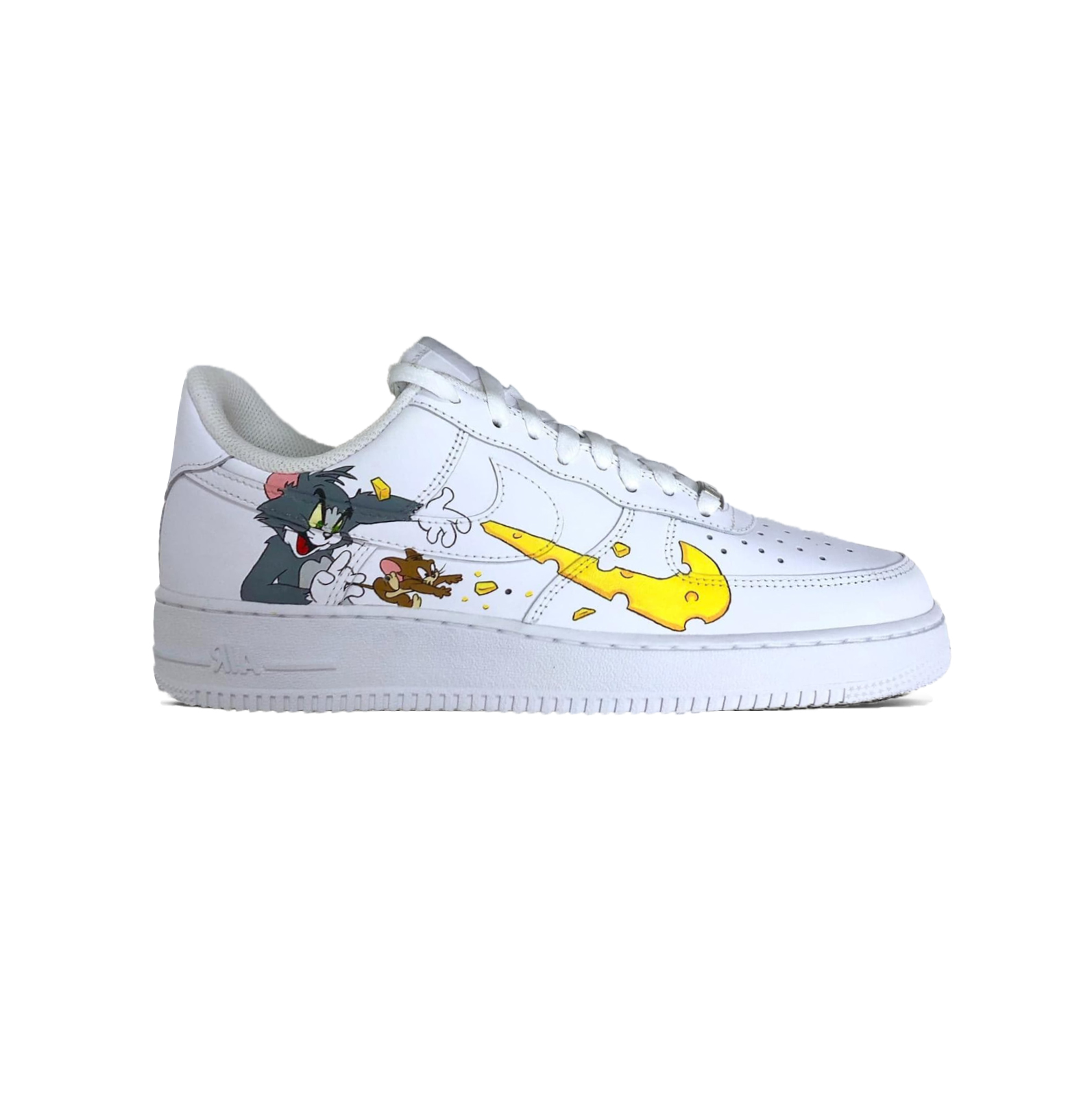 tom and jerry nike air force ones